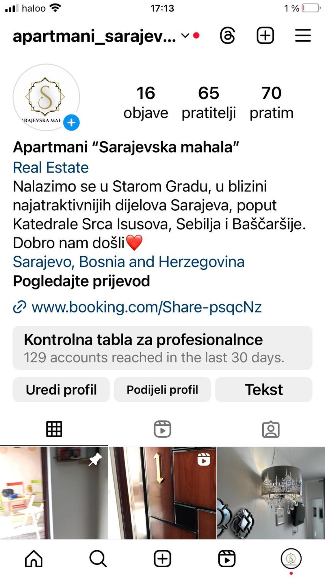 דירות סראייבו Sarajevska Mahala מראה חיצוני תמונה